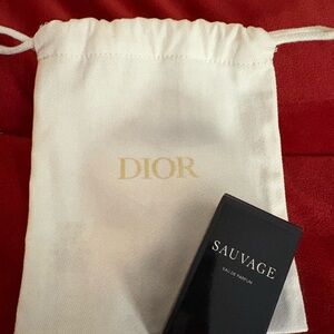 Dior Sauvage Eau de Parfum 10ml  with White Pouch